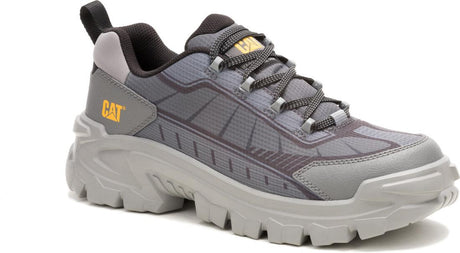 Caterpillar Invader Sport Lo Mesh Composite-Toe Shoes Gargoyle P91767 Medial Image