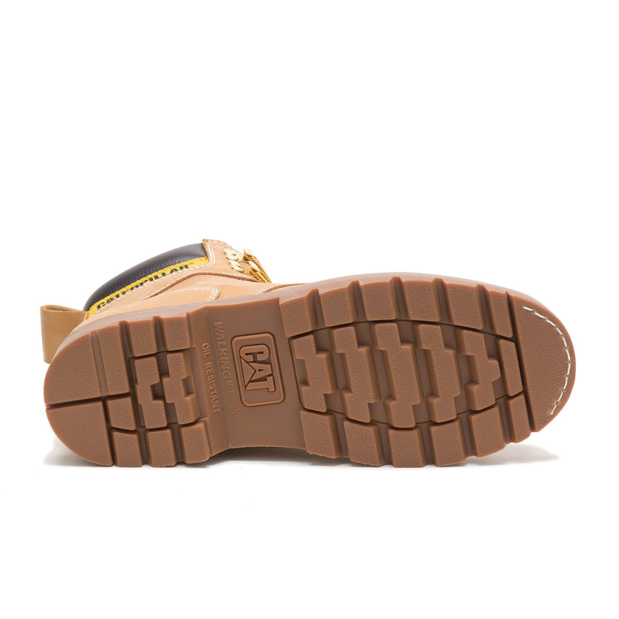 Caterpillar Second Shift Soft-Toe Work Boot Honey P70042 Sole Image