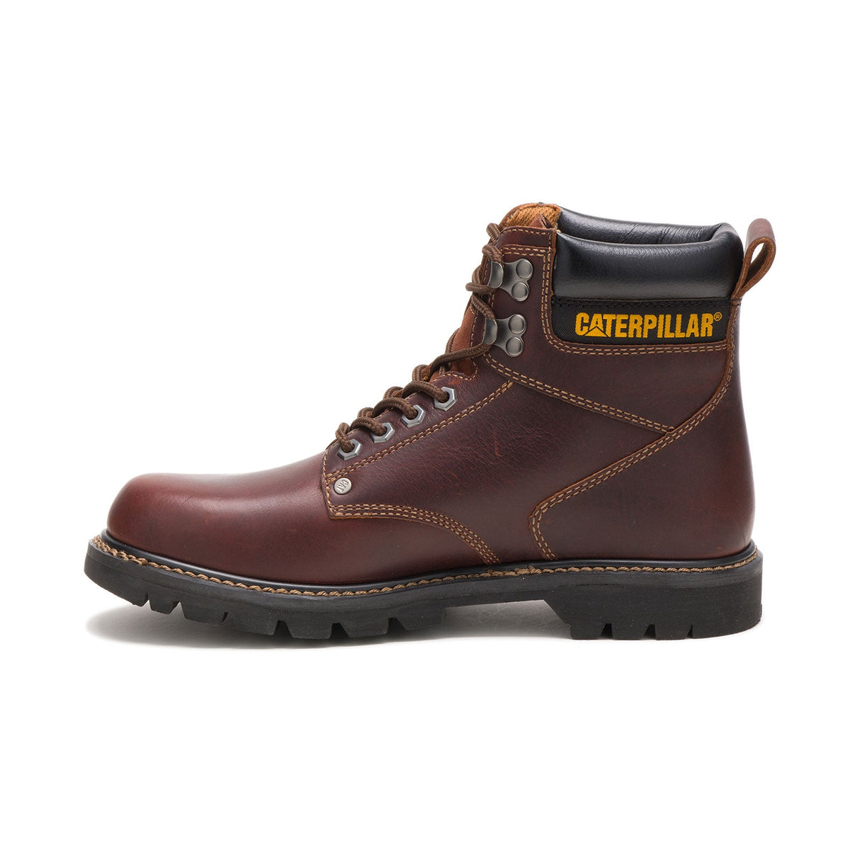 Caterpillar Second Shift Soft-Toe Work Boots Tawny P72365 Side Image