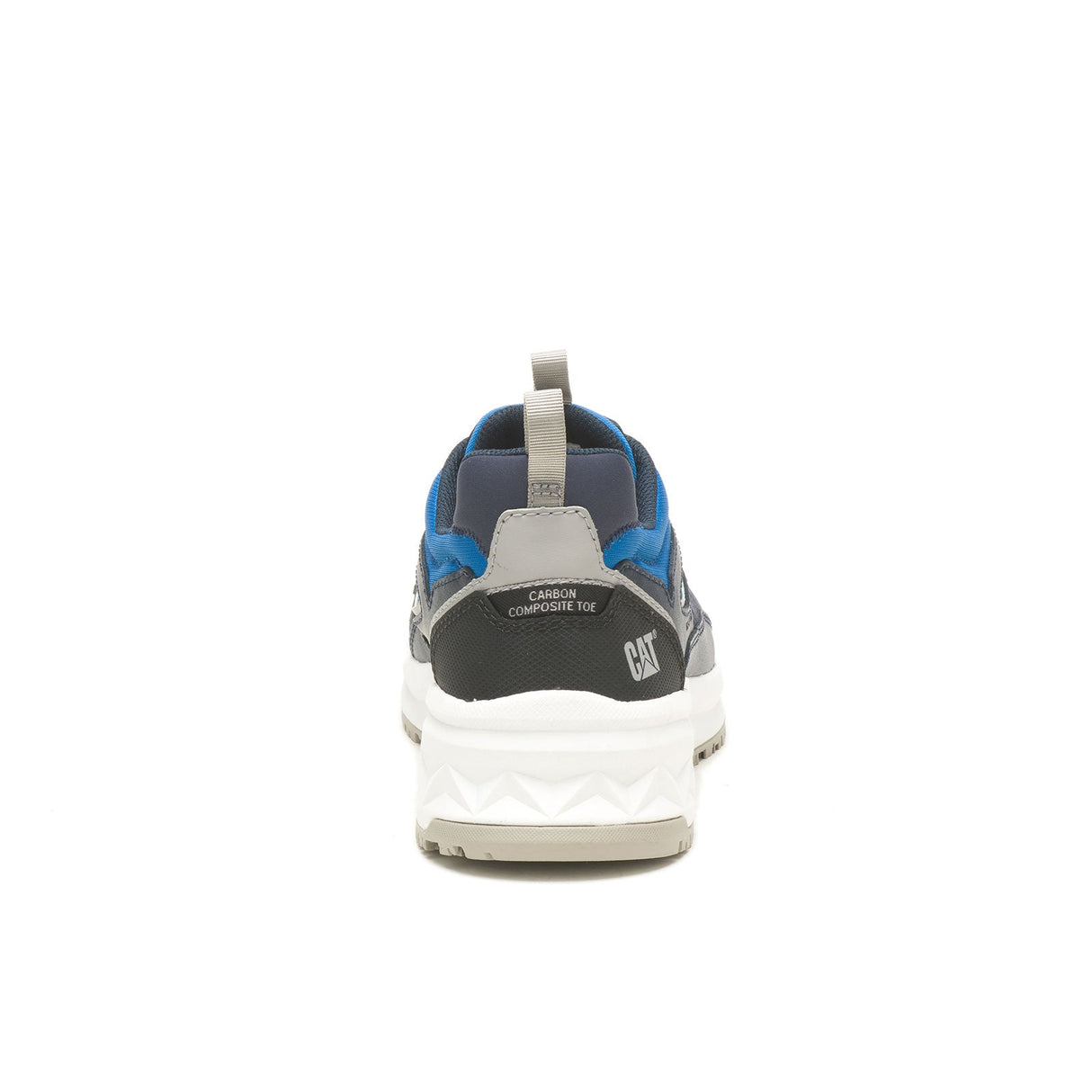 Caterpillar Streamline Runner Composite-Toe Work Shoe Navy P91609 Heel Image