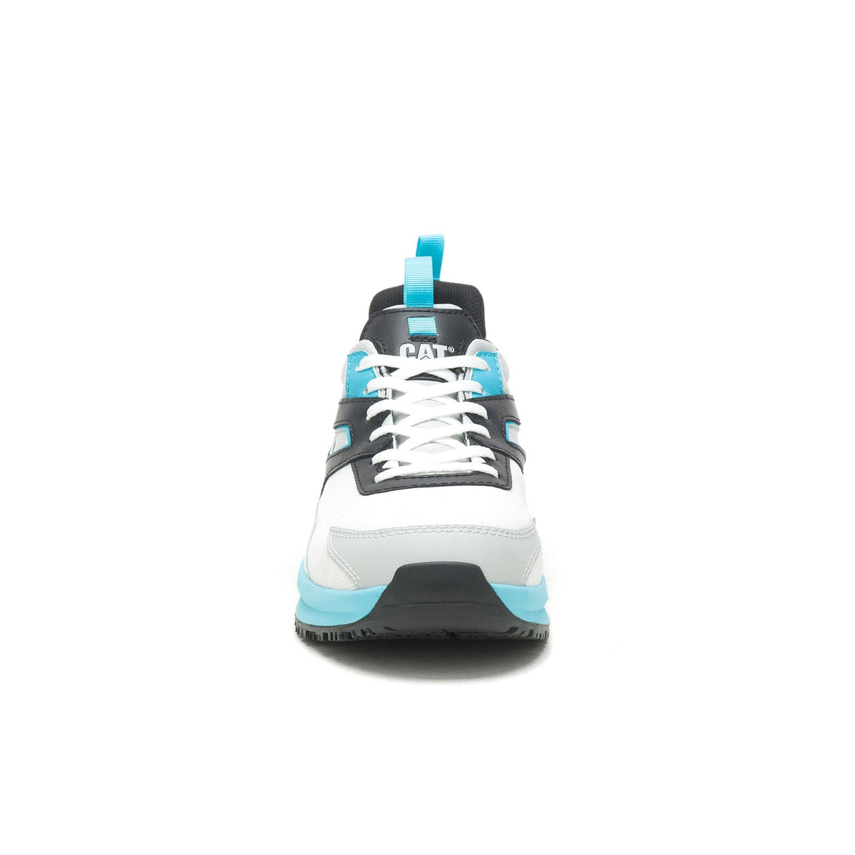 Caterpillar Streamline Runner Composite-Toe Work Shoe White/Blue P91492 Front Image