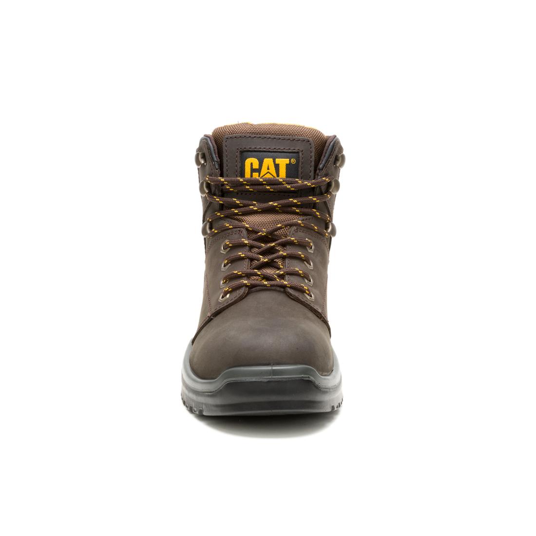 Caterpillar Striver Soft-Toe Boots Brown P51088 Front Image