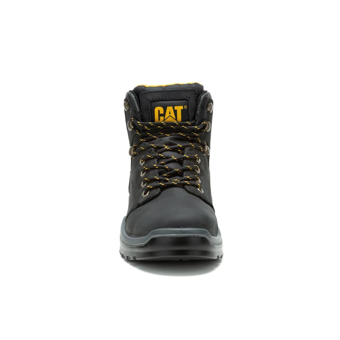 Caterpillar Striver Steel-Toe Boots Black P91671 Front Image