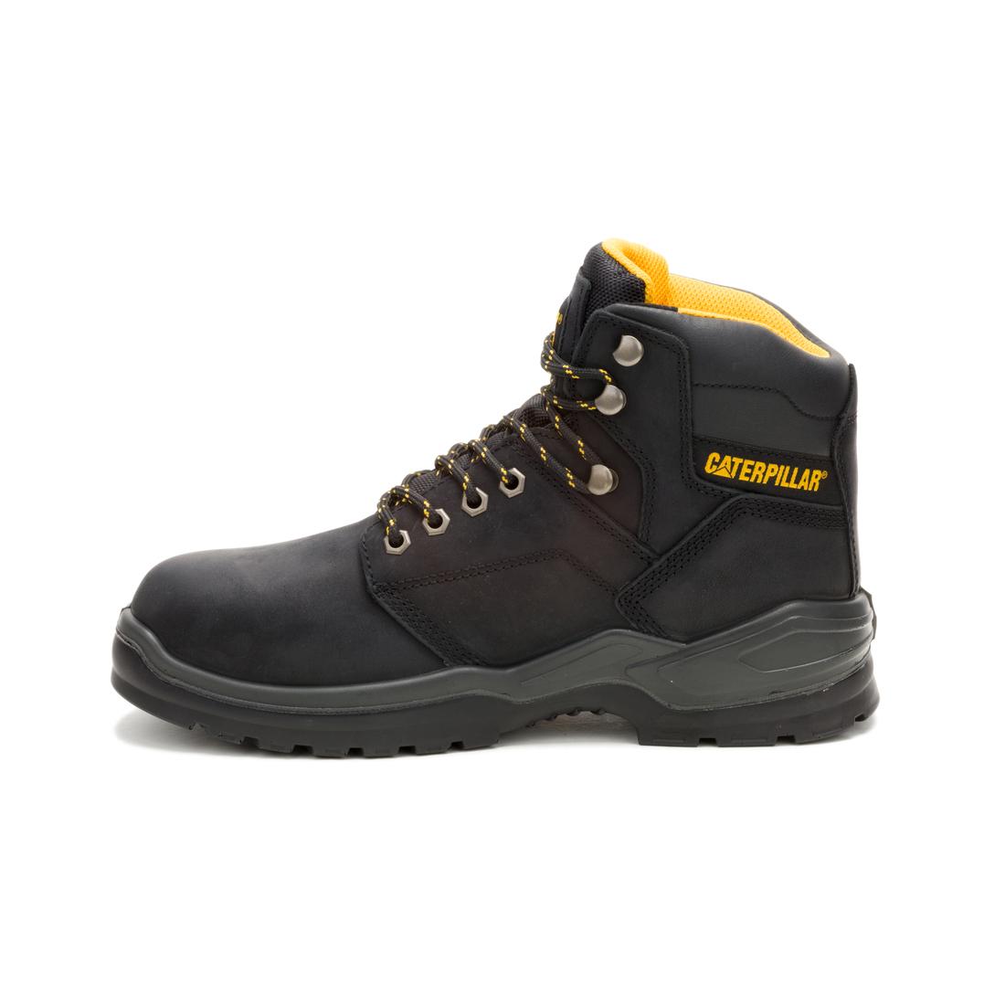 Caterpillar Striver Waterproof Steel-Toe Boots Black P91786 Image View