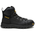 Caterpillar Threshold Rebound Waterproof Composite-Toe Boots Black Profile View