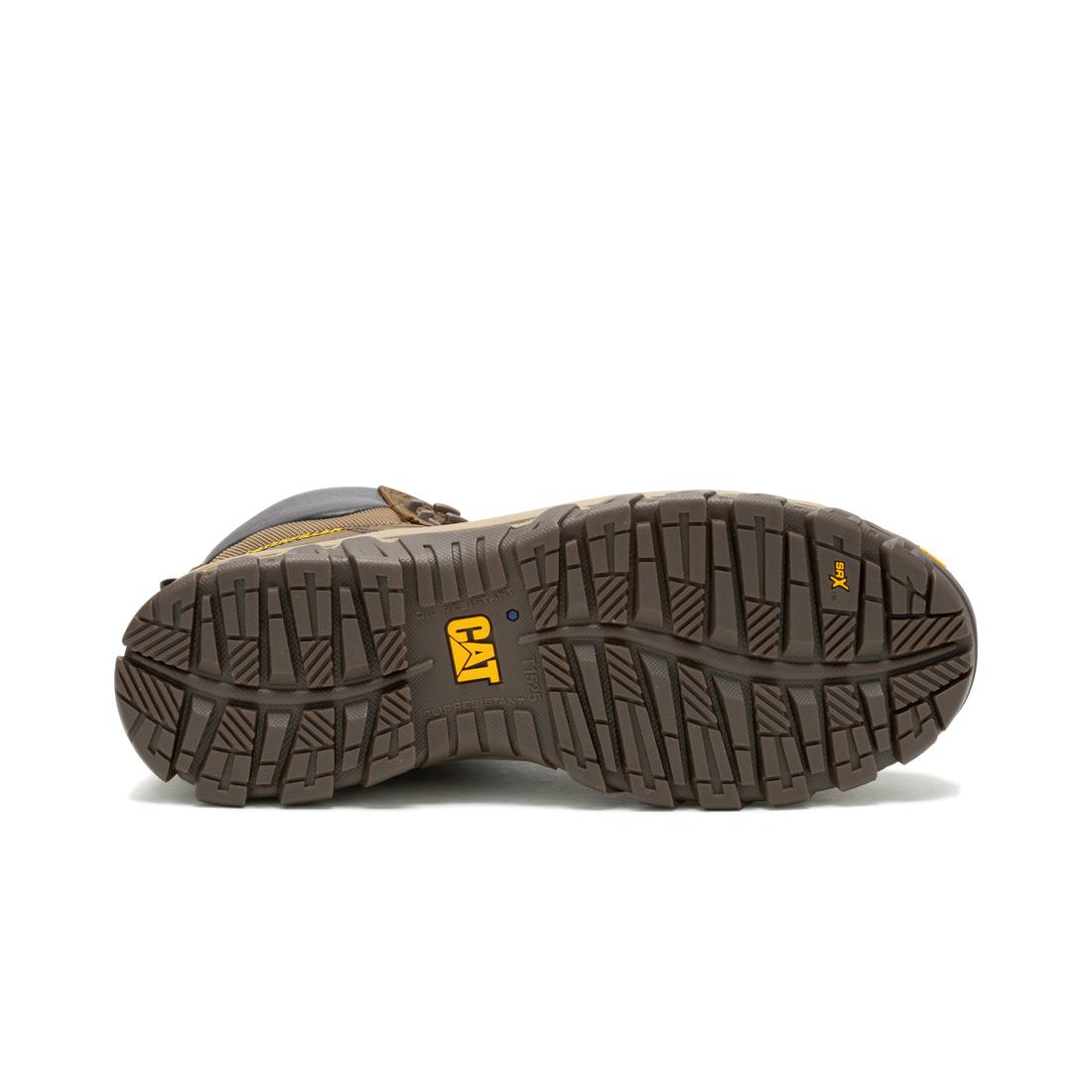 Caterpillar Threshold Rebound Waterproof Composite-Toe Boots Pyramid P91699 Sole Image