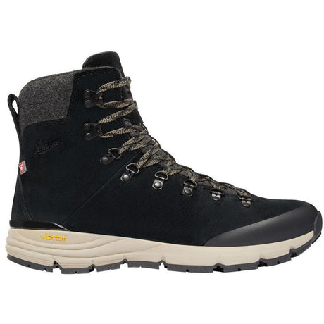 Danner Arctic 600 Side-Zip 7" Boot Black 200G Profile View