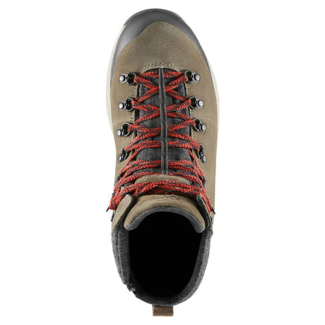 Danner Arctic 600 Side-Zip 7" Brown/Red 200G Boot 67338 Front Image