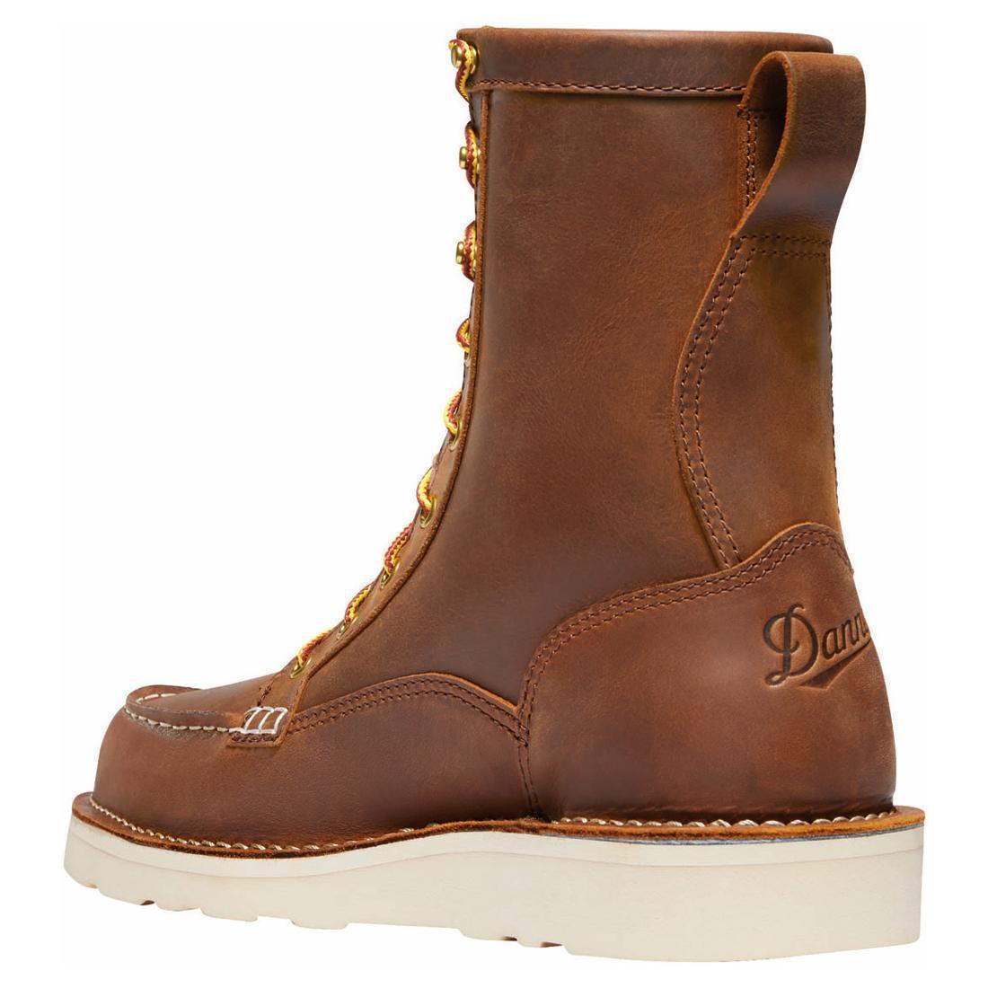Danner Bull Run 8" Tobacco Moc Toe ST Boot 15542 Back Image