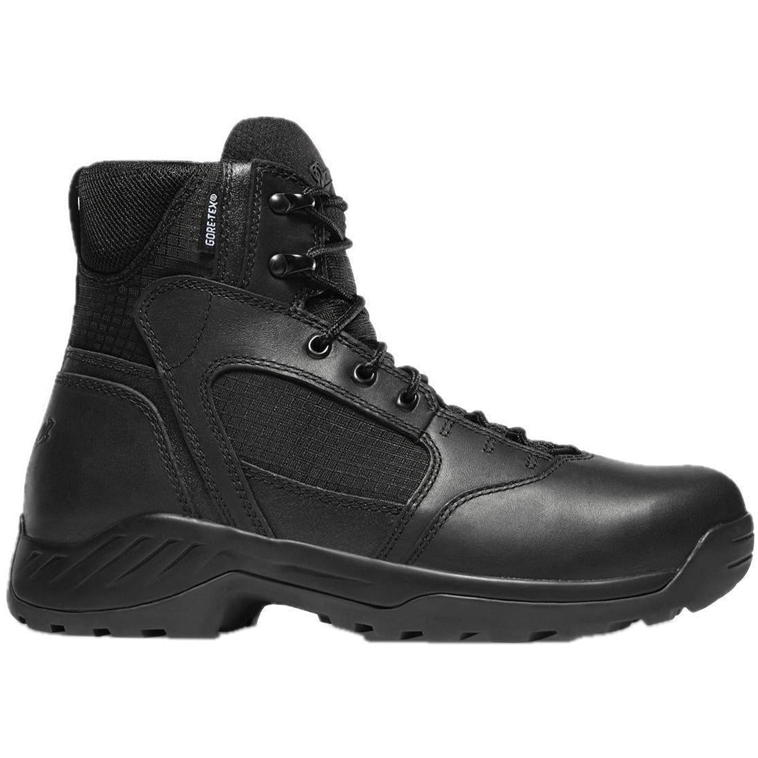 Danner Kinetic Side-Zip 6" Tactical Boot Black Profile View