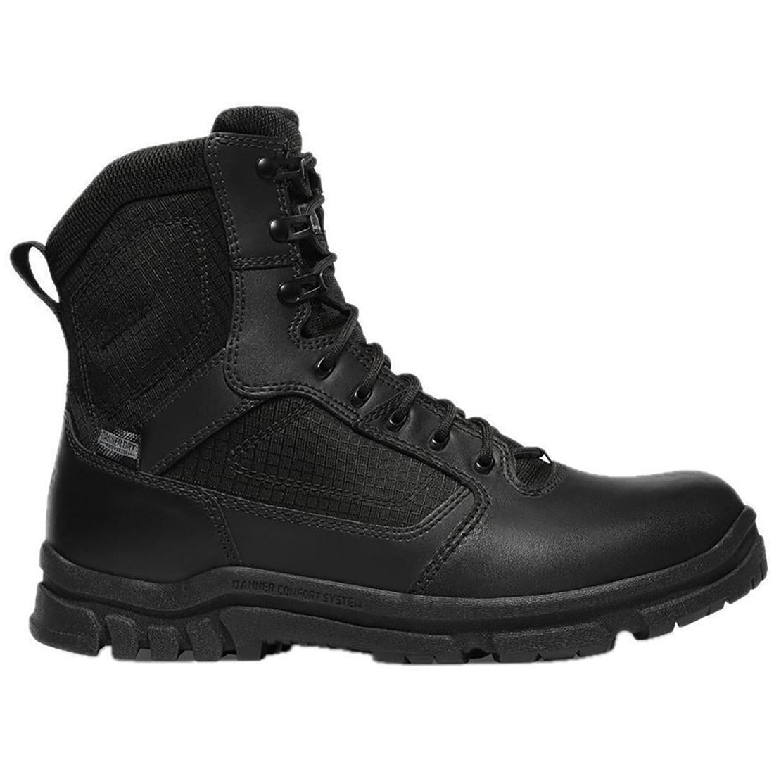 Danner Lookout 8" Tactical Boot Black 800G Profile View