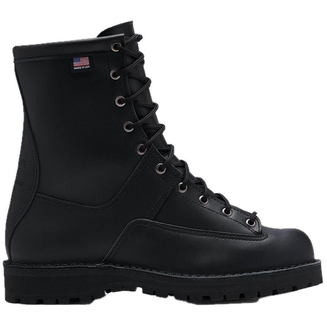 Danner Acadia 8" Men's Tactical Boot Black 200G Profile View