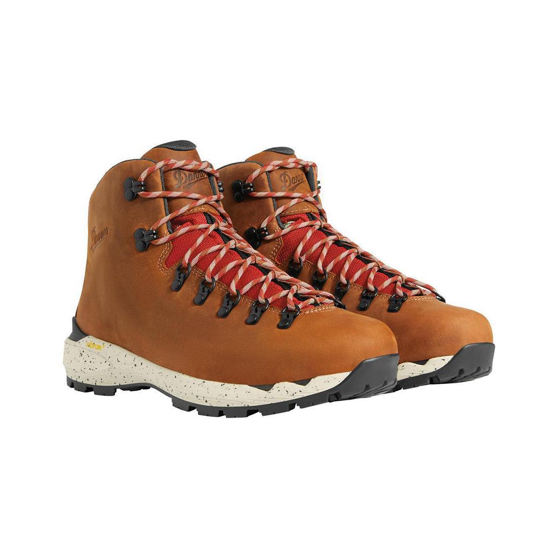 Danner Mountain 600 Evo 4.5" Mocha Brown/Rhodo Red GTX Boot 62710 Image