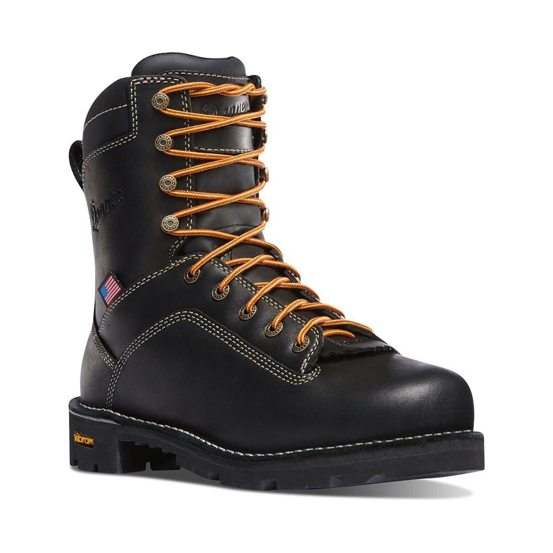 Danner Quarry USA 8" Black Boot 17309 Side Image
