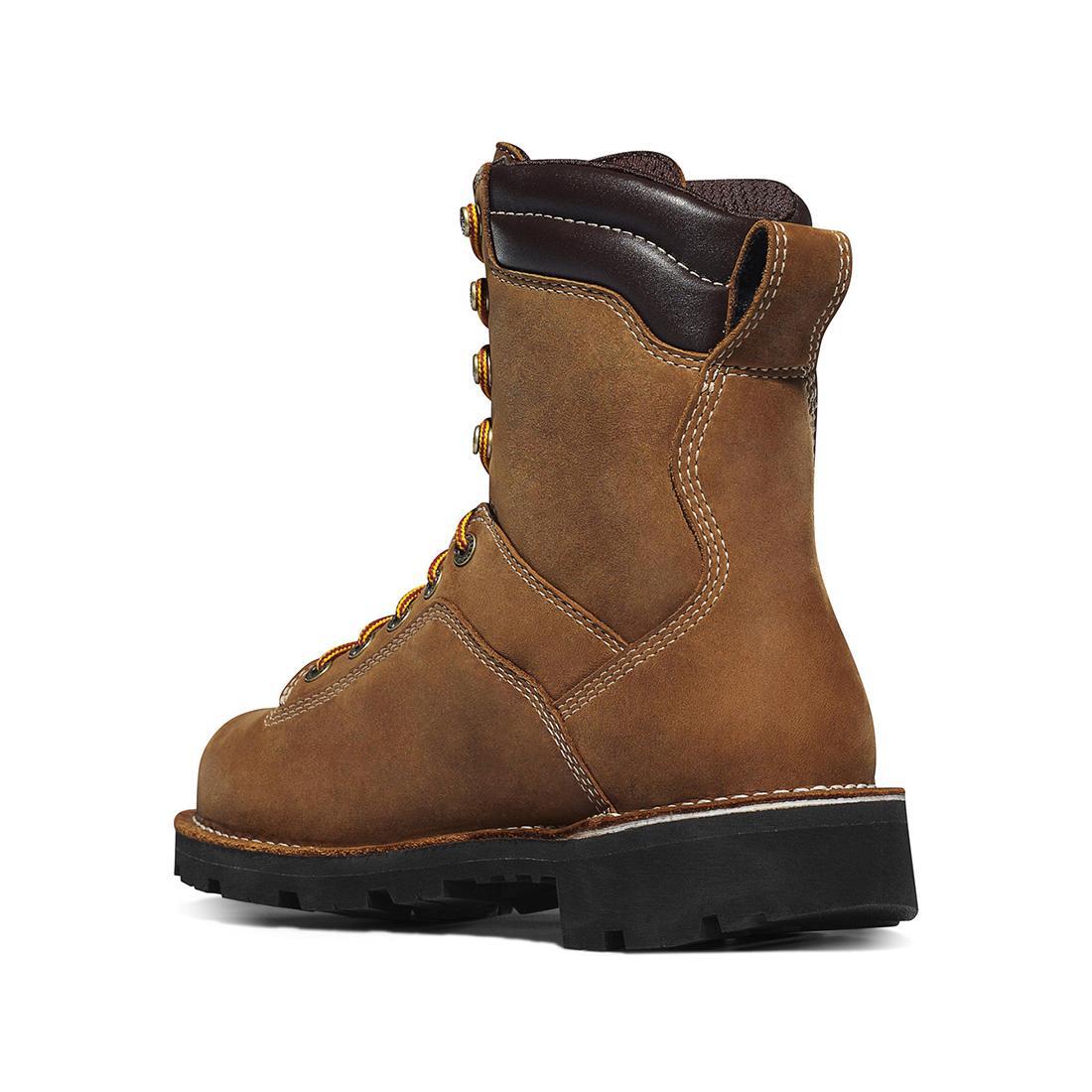 Danner Quarry USA 8" Distressed Brown AT Boot 17317 Back Image