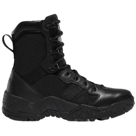 Danner Scorch Side-Zip 8" Tactical Boot Black Profile View