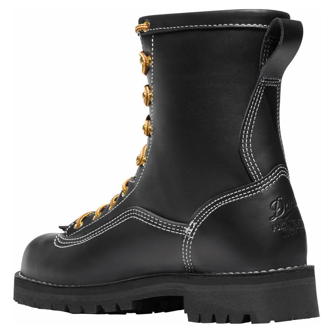 Danner Super Rain Forest 8" Black Boot 11500 Back Image