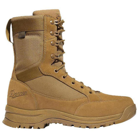 Danner Tanicus Side-Zip 8" 400G NMT Military Nano Toe Work Boot Coyote Profile View