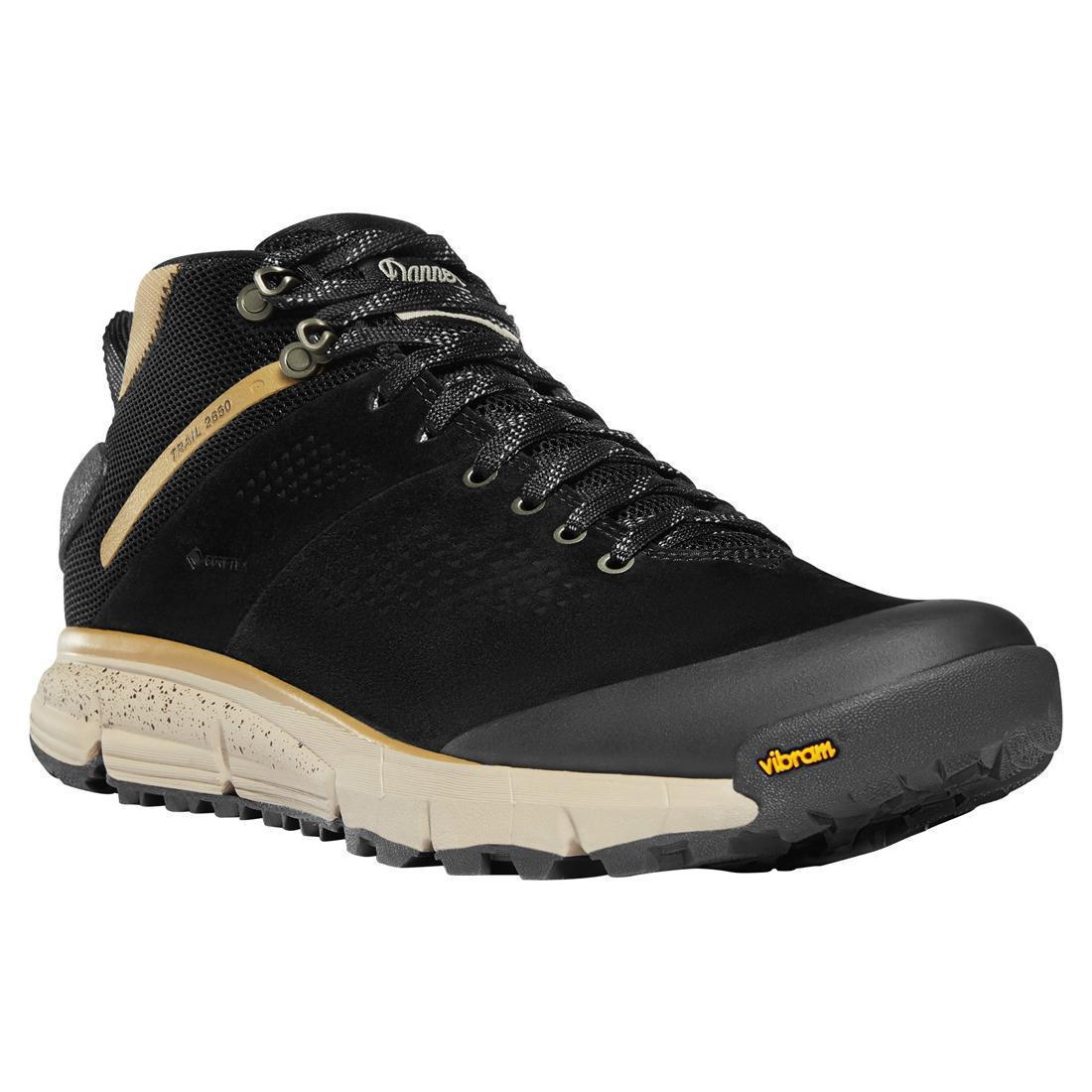 Danner Trail 2650 Mid 4" Black/Khaki GTX Boot 61248 Side Image