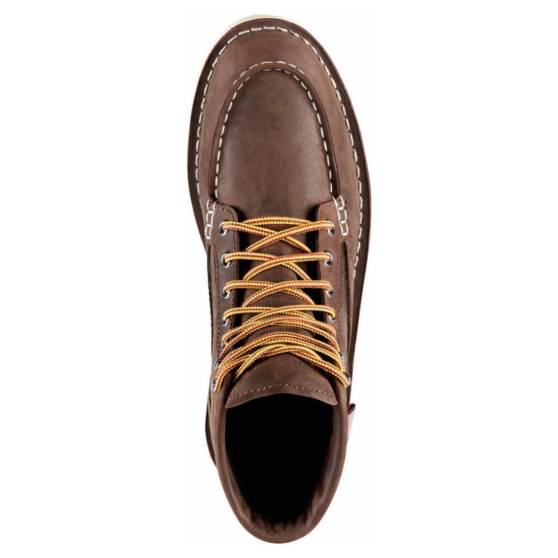 Danner Women's Bull Run Moc Toe 6" Brown GTX Boot 15594 Front Image