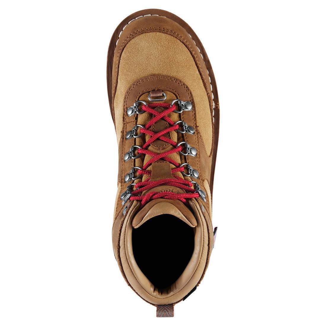 Danner Women's Cascade Crest 5" Grizzly Brown/Rhodo Red GTX Boot 60431 Front Image