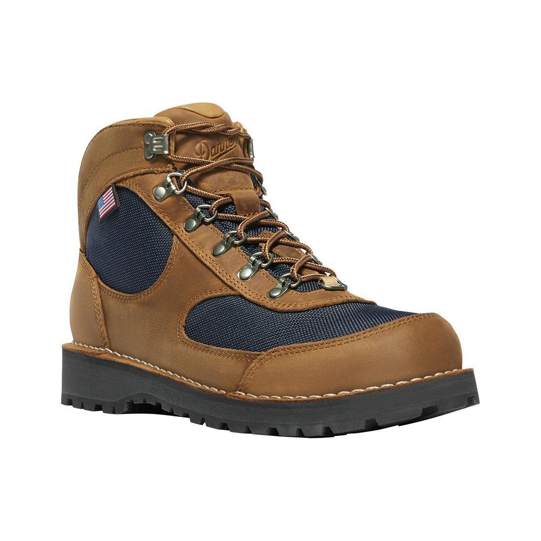 Danner Women's Cascade Crest 5" Grizzly Brown/Ursa Blue GTX Boot 60433 Side Image