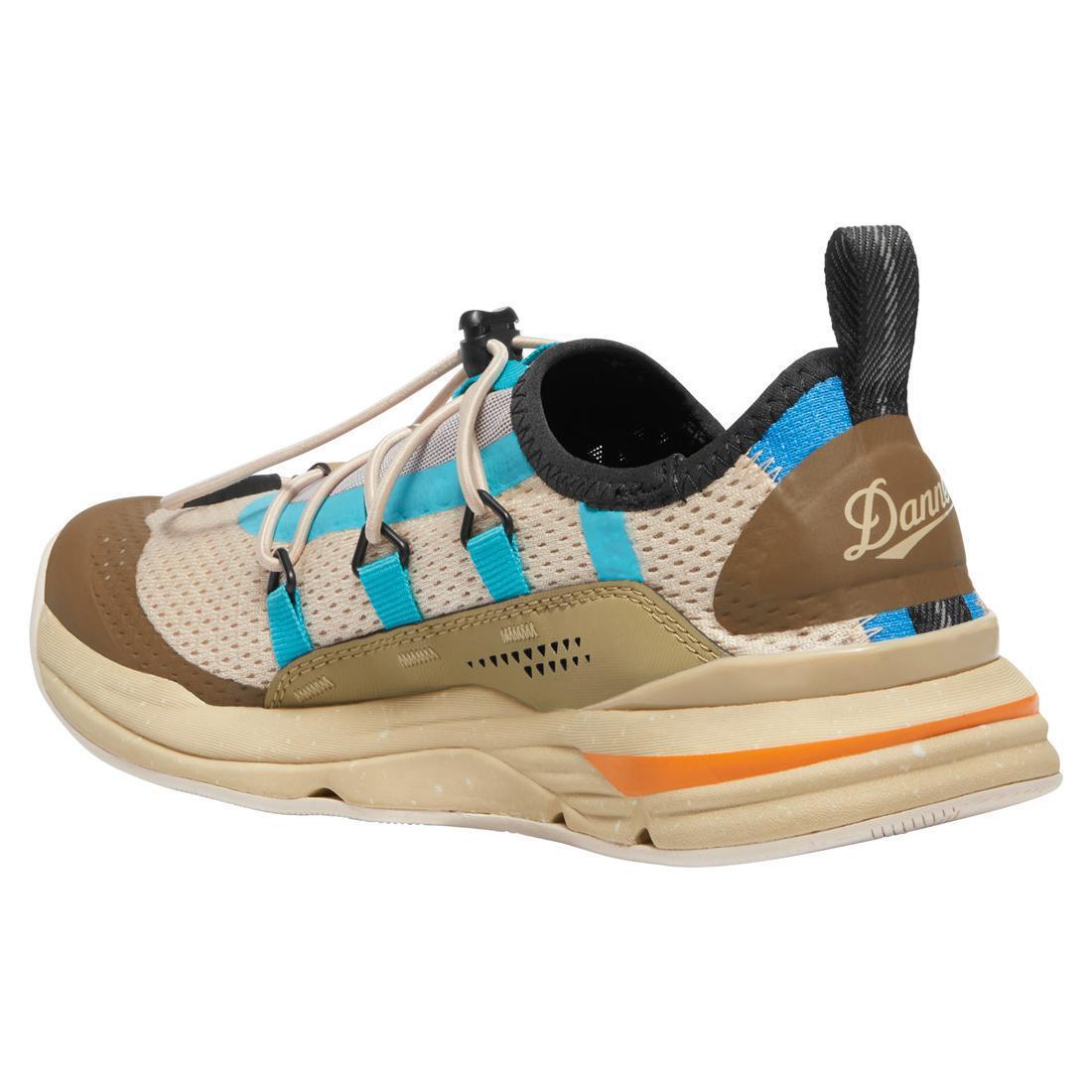 Danner Women's Rivercomber 3" Sand/Bluebird Shoe 63309 Back Image