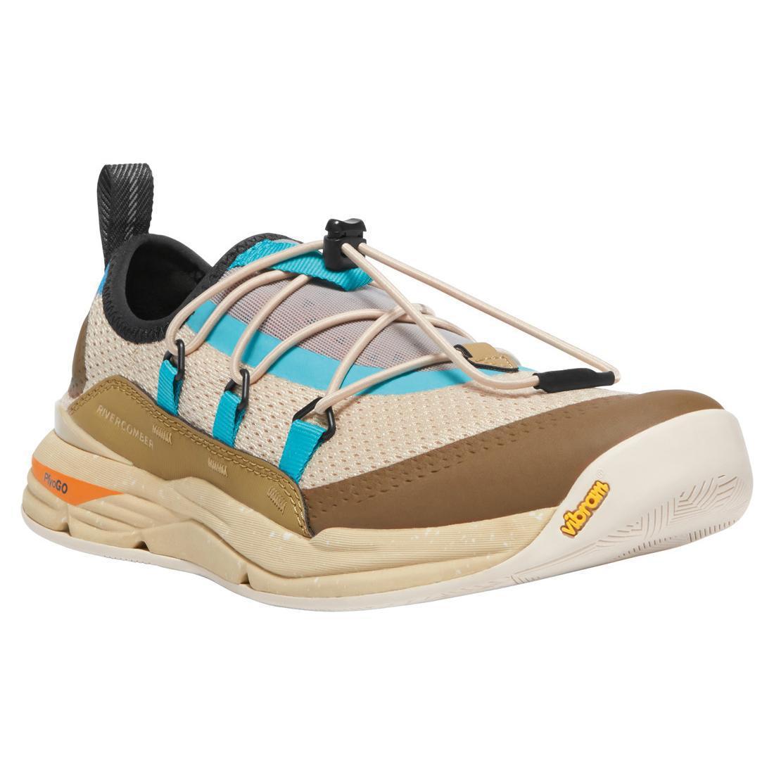 Danner Women's Rivercomber 3" Sand/Bluebird Shoe 63309 Side Image