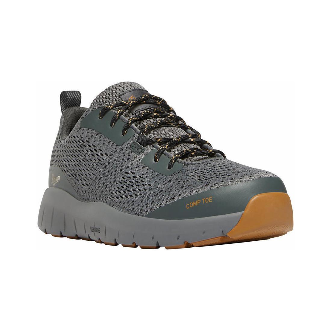 Danner Women's Run Time 3" Gray NMT Shoe 12387 Side Image