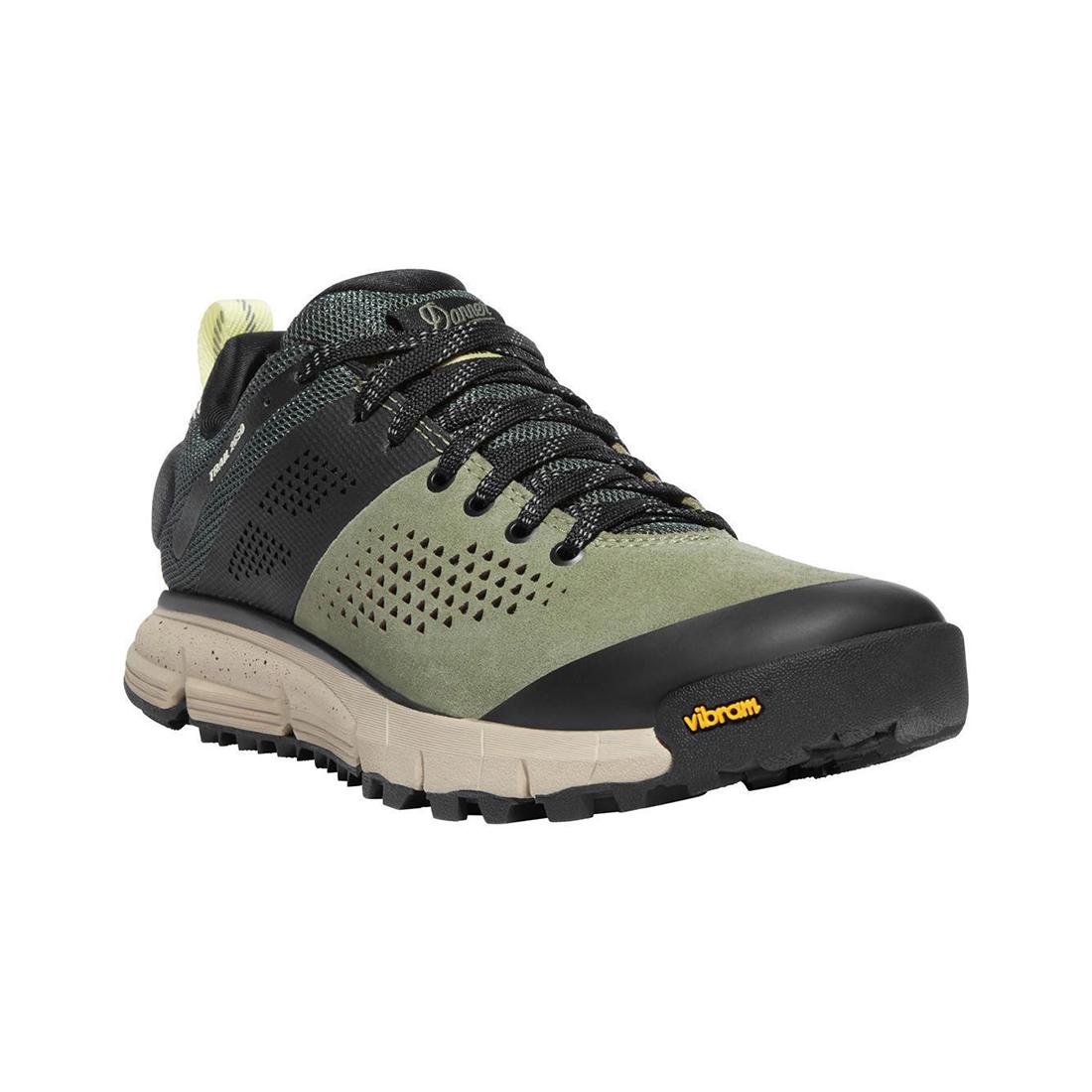 Danner Women's Trail 2650 3" Oil Green/Jet Black Shoe 61311 Side Image