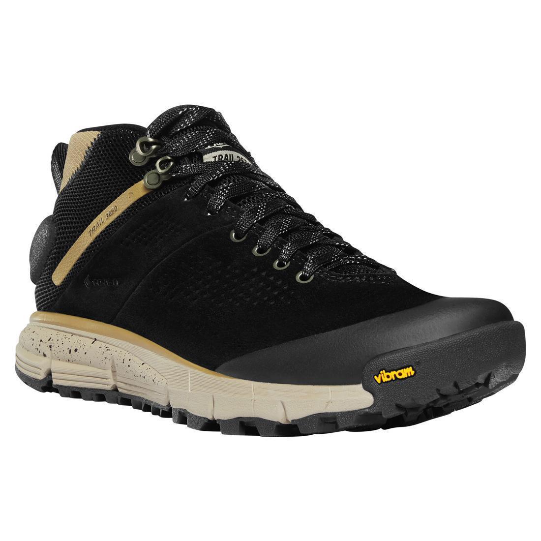 Danner Women's Trail 2650 Mid 4" Black/Khaki GTX Boot 61251 Side Image