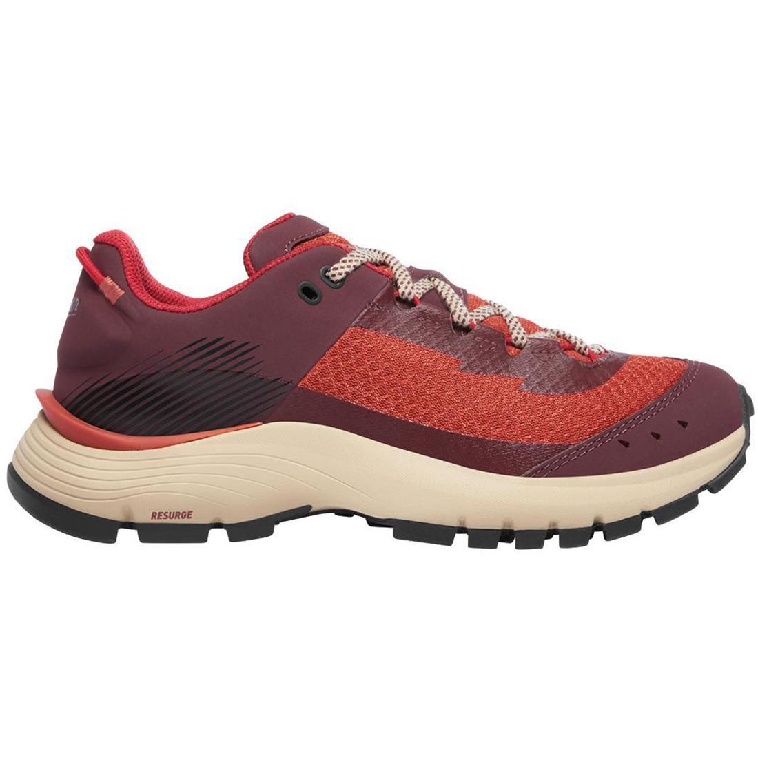 Danner Trail Junction Women's 3" Shoe Chocolate/Rhodo Red Profile View