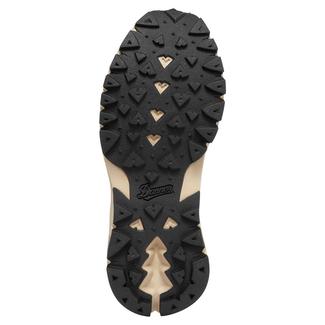 Danner Women's Trail Junction 3" Chocolate/Rhodo Red Shoe 65202 Sole Image