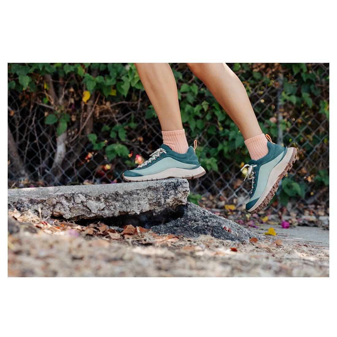 Danner Women's Trail Trainer 3" Oil Green/Jungle Green Shoe 65400 Image Detail