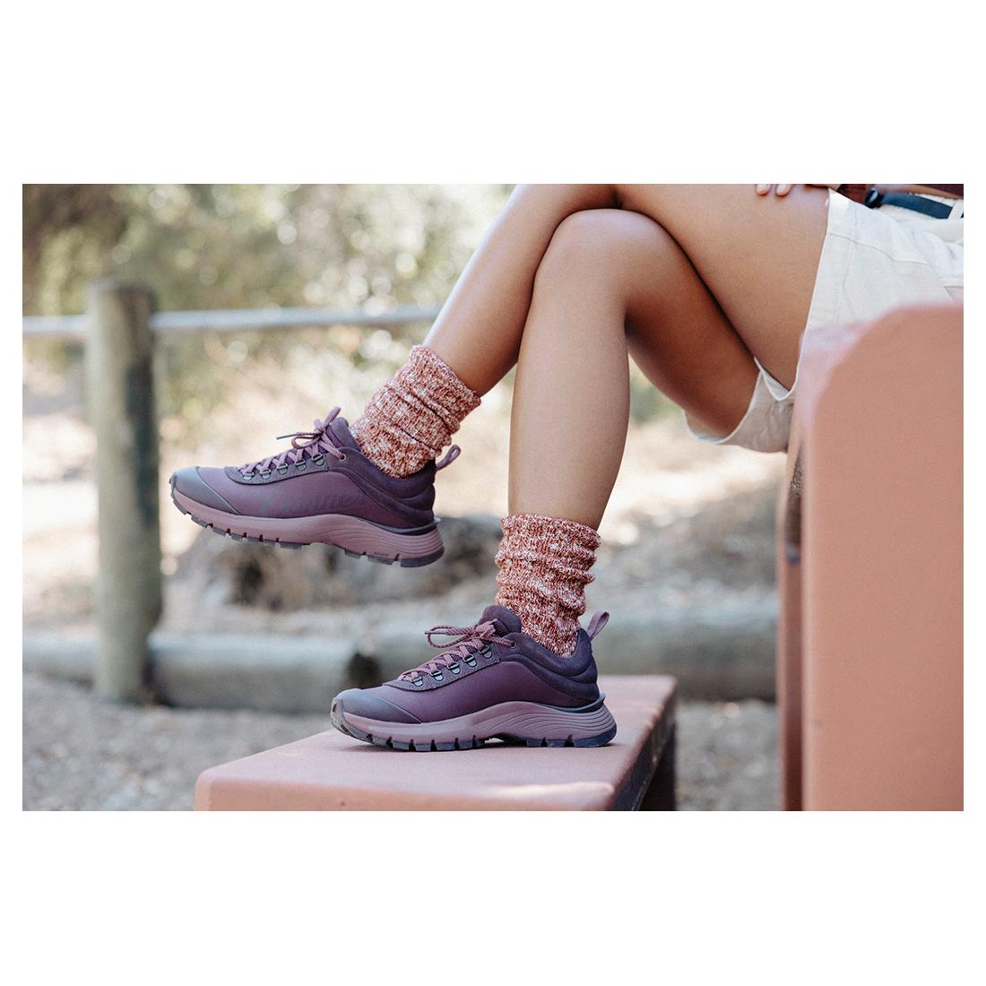 Danner Women's Trail Trainer 3" Plum Shoe 65401 Image