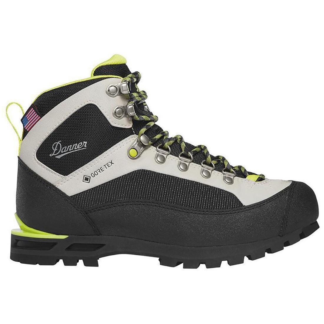 Danner Crag Rat EVO Women's 4.5" Boot Ice/Yellow Profile View
