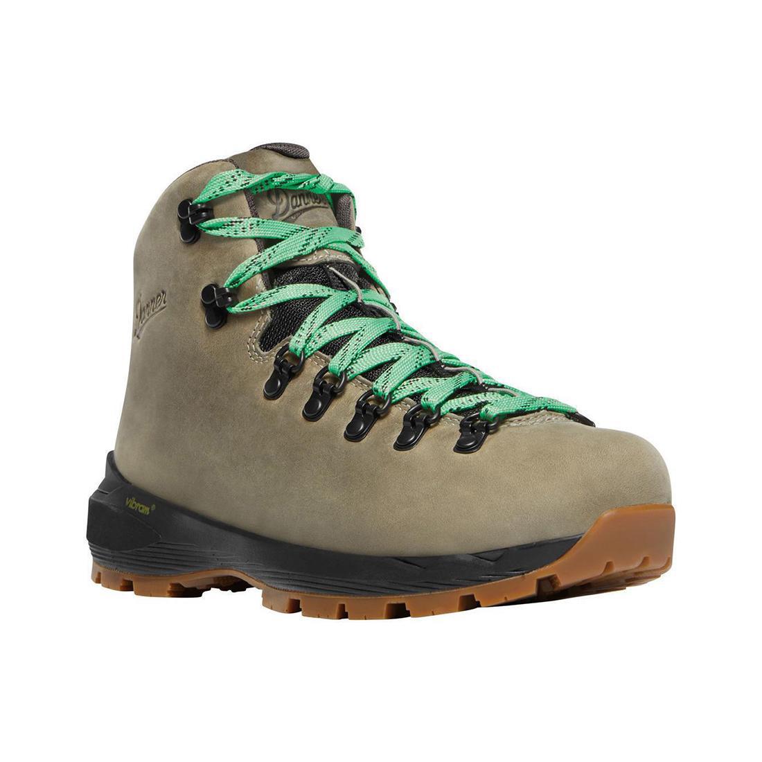 Danner Women's's Mountain 600 Evo 4" Tin Gray/Island Green GTX Boot 62713 Image