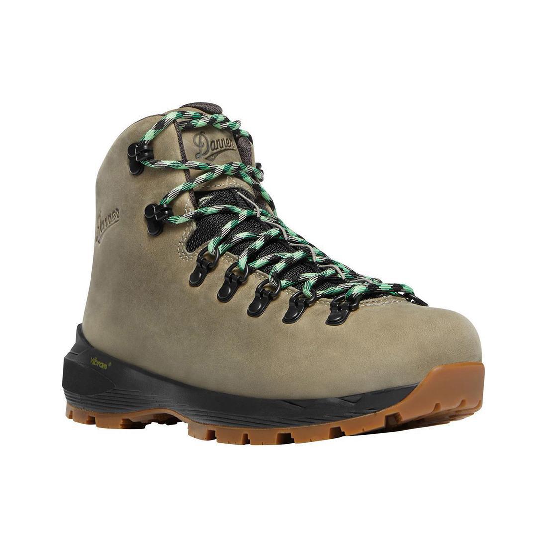 Danner Women's's Mountain 600 Evo 4" Tin Gray/Island Green GTX Boot 62713 Side Image