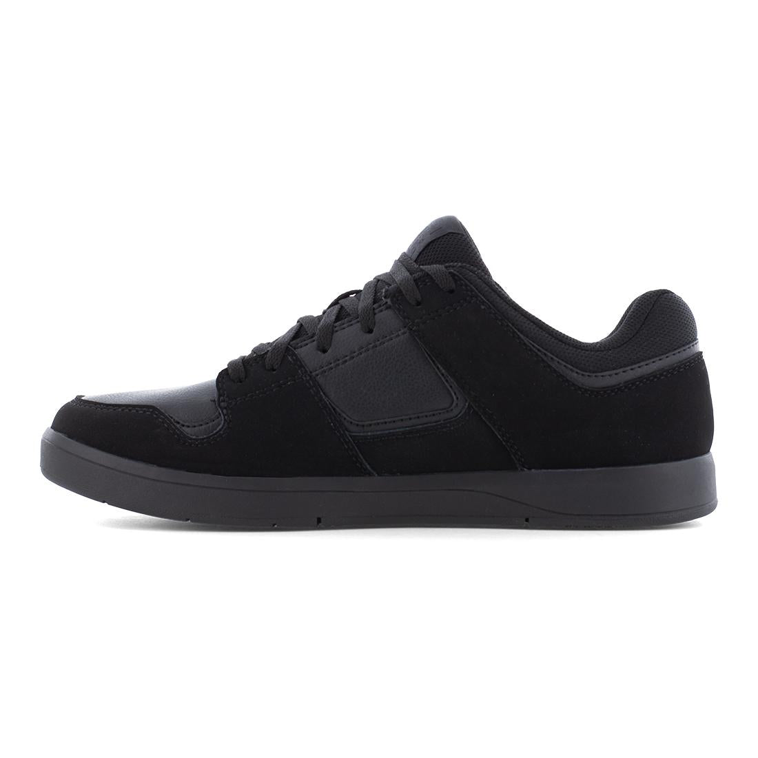 Dc Shoes Cure Work Soft Toe Slip‑Resistant Low Shoe – Black DC60301 Heel Image