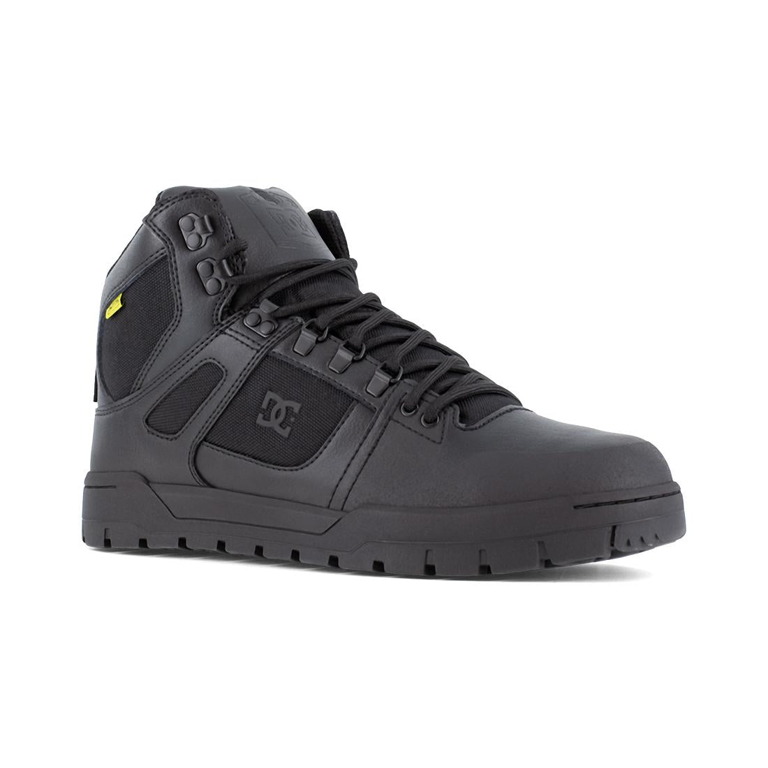 Dc Shoes Pure Work Composite Toe Waterproof Mid‑Cut Boot w/ Met Guard – Black DC60604 Image