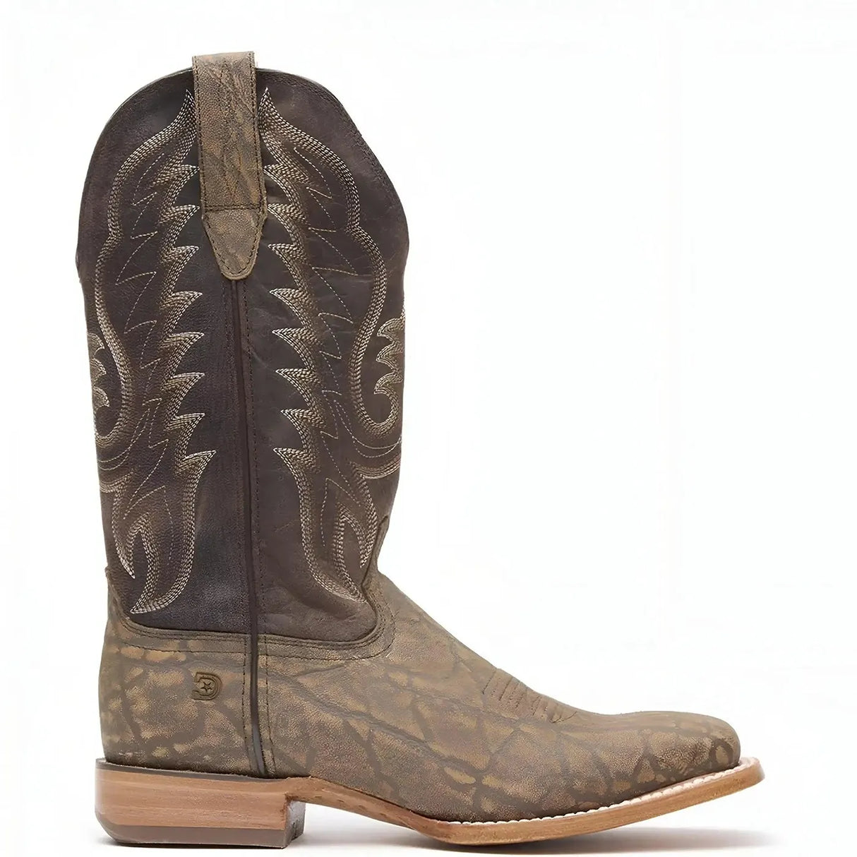 Durango Arena Pro Rustic Tobacco Western Boot Medial