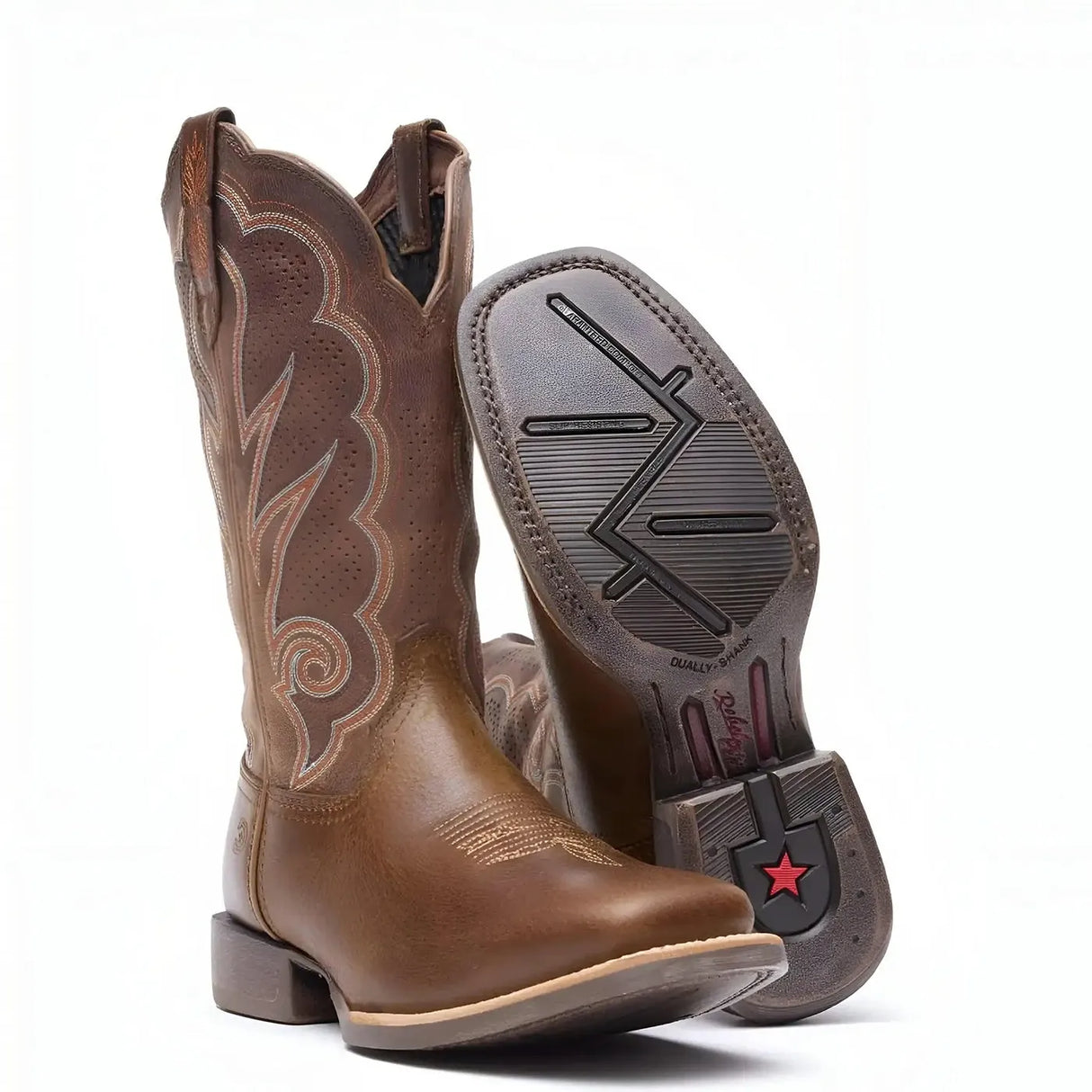 Durango Women’s Durango Lady Rebel Pro Cognac Ventilated Western Boot Side