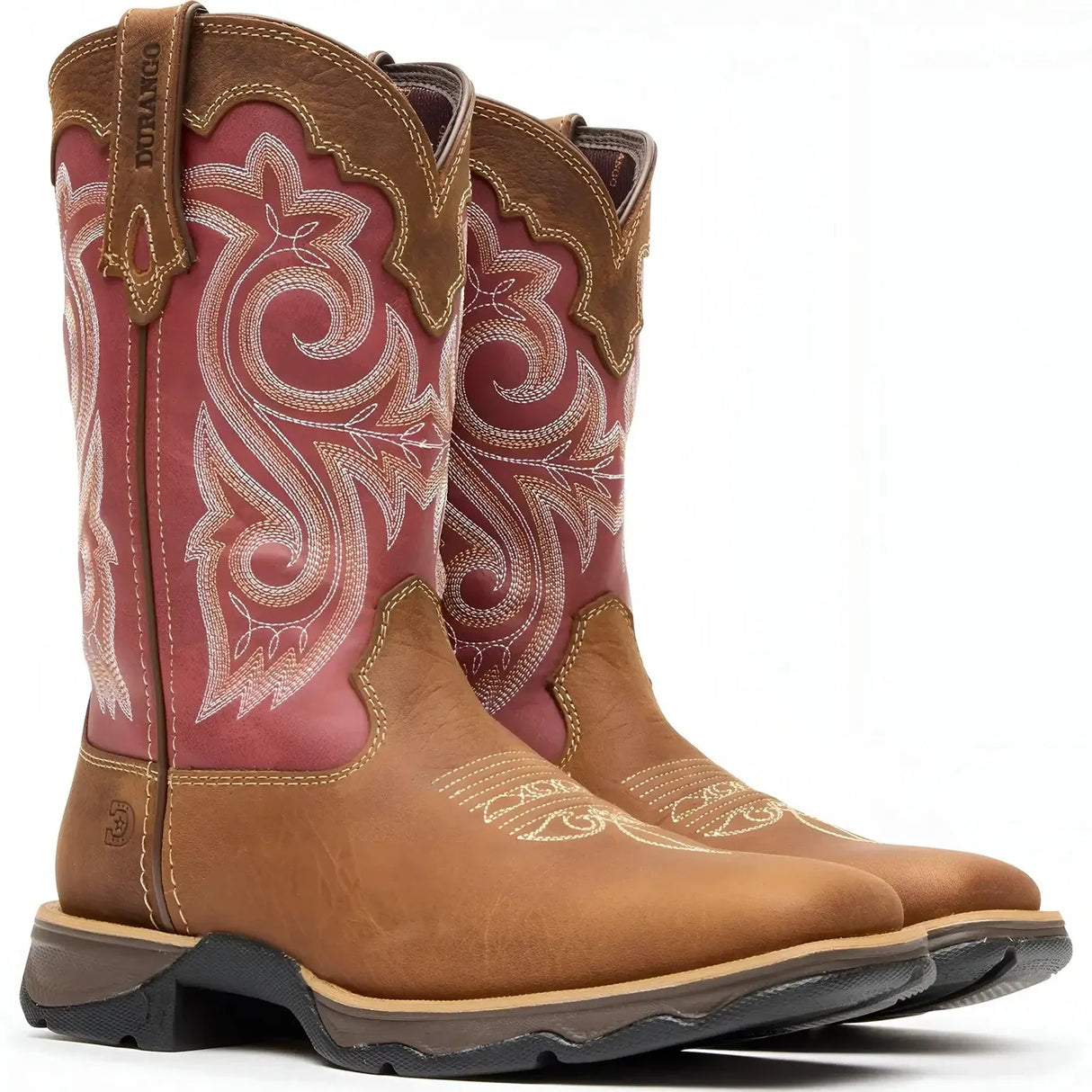 Durango Women’s Lady Rebel by Durango Red Western Boot Heel