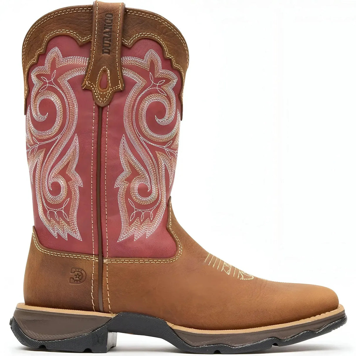 Durango Women’s Lady Rebel by Durango Red Western Boot Medial