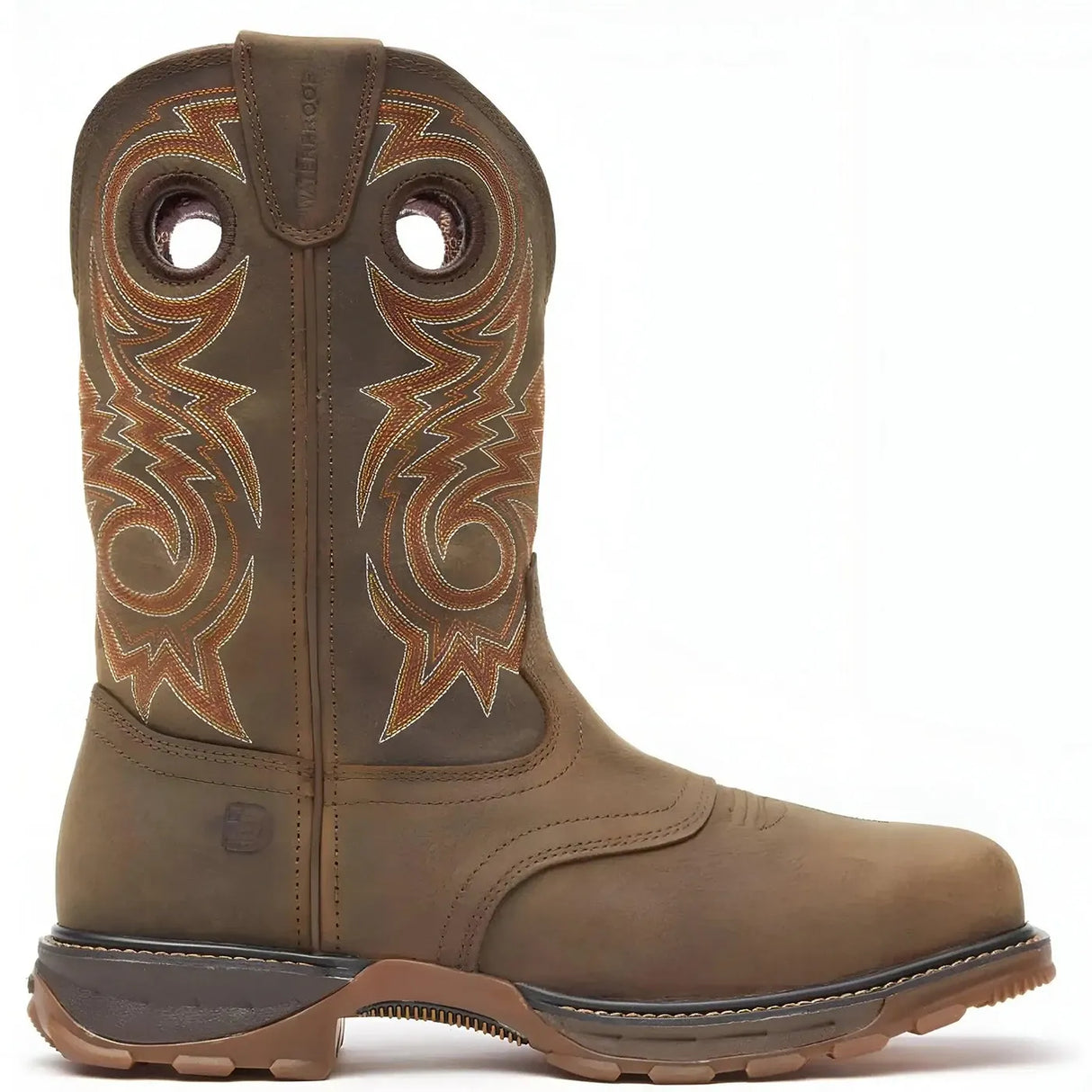 Durango Maverick XP Composite Toe Waterproof Western Work Boot Brown Medial