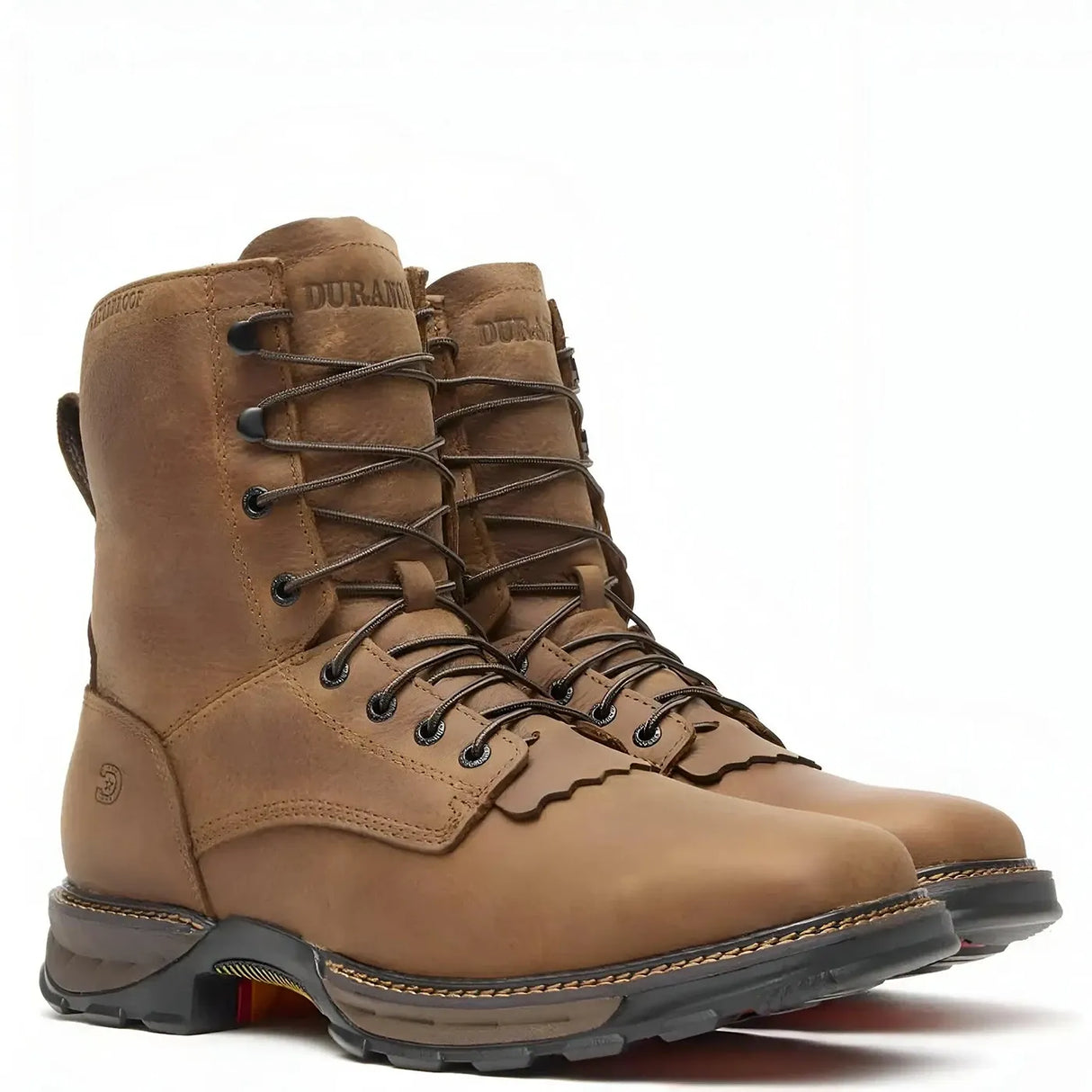 Durango Maverick XP Square Toe Waterproof Lacer Work Boot Heel