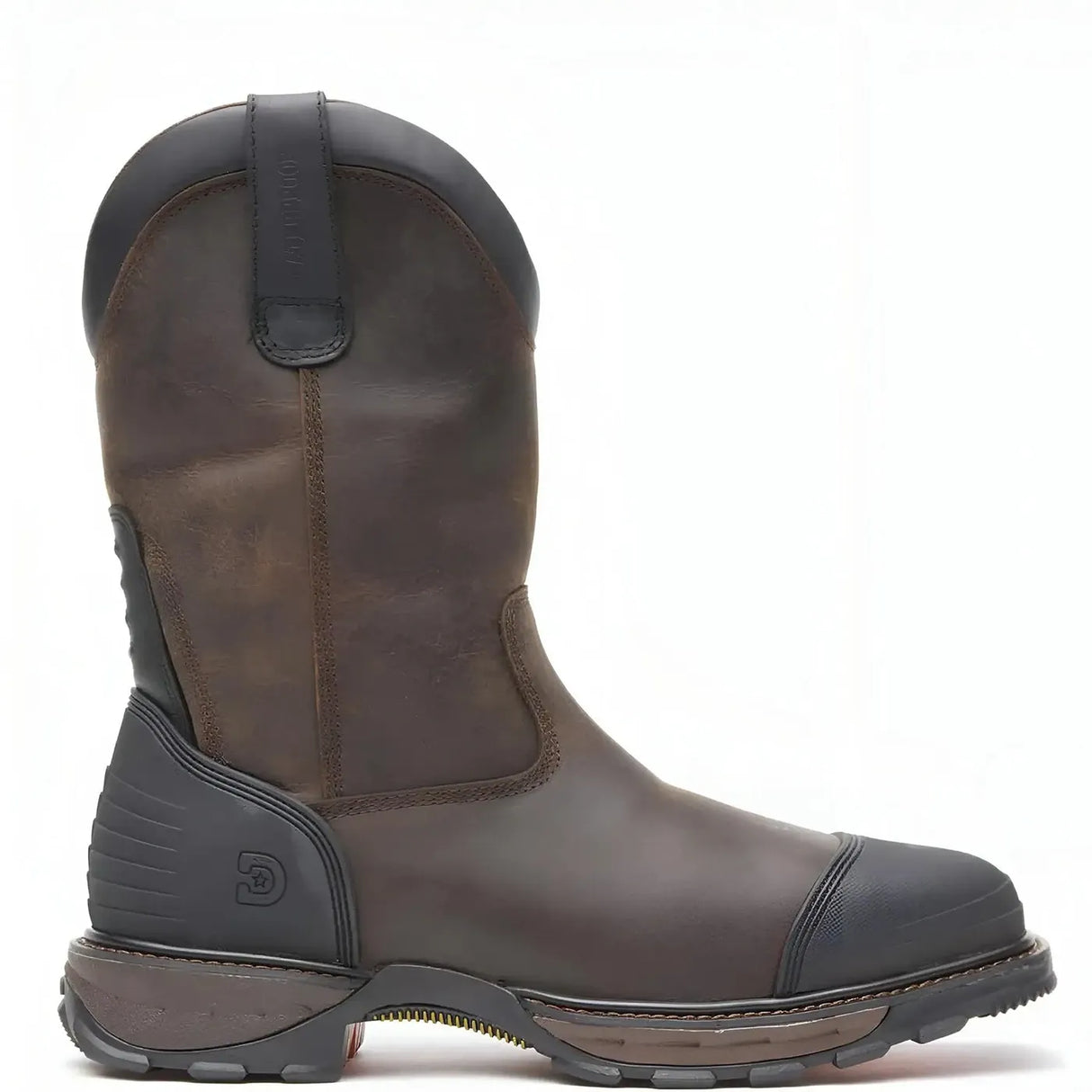 Durango Maverick XP Steel Toe Waterproof Western Work Boot Grizzly Brown Medial
