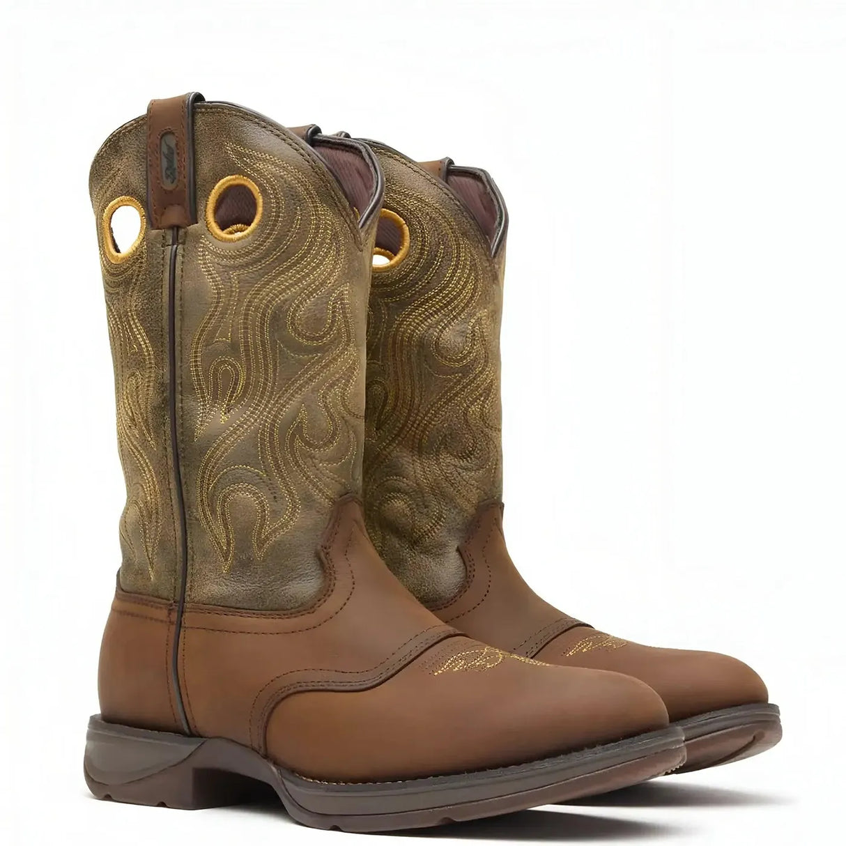 Durango Rebel™ by Durango® Distressed Brown Saddle Western Boot Cover
