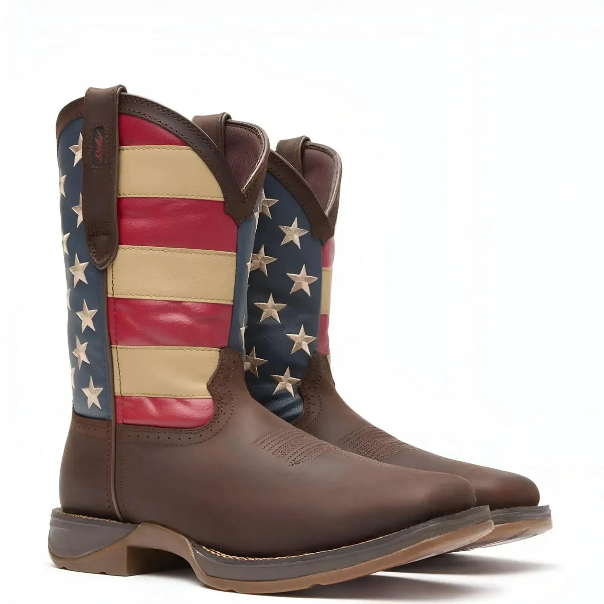 Durango Rebel Patriotic Pull-On Western Flag Boot Cover
