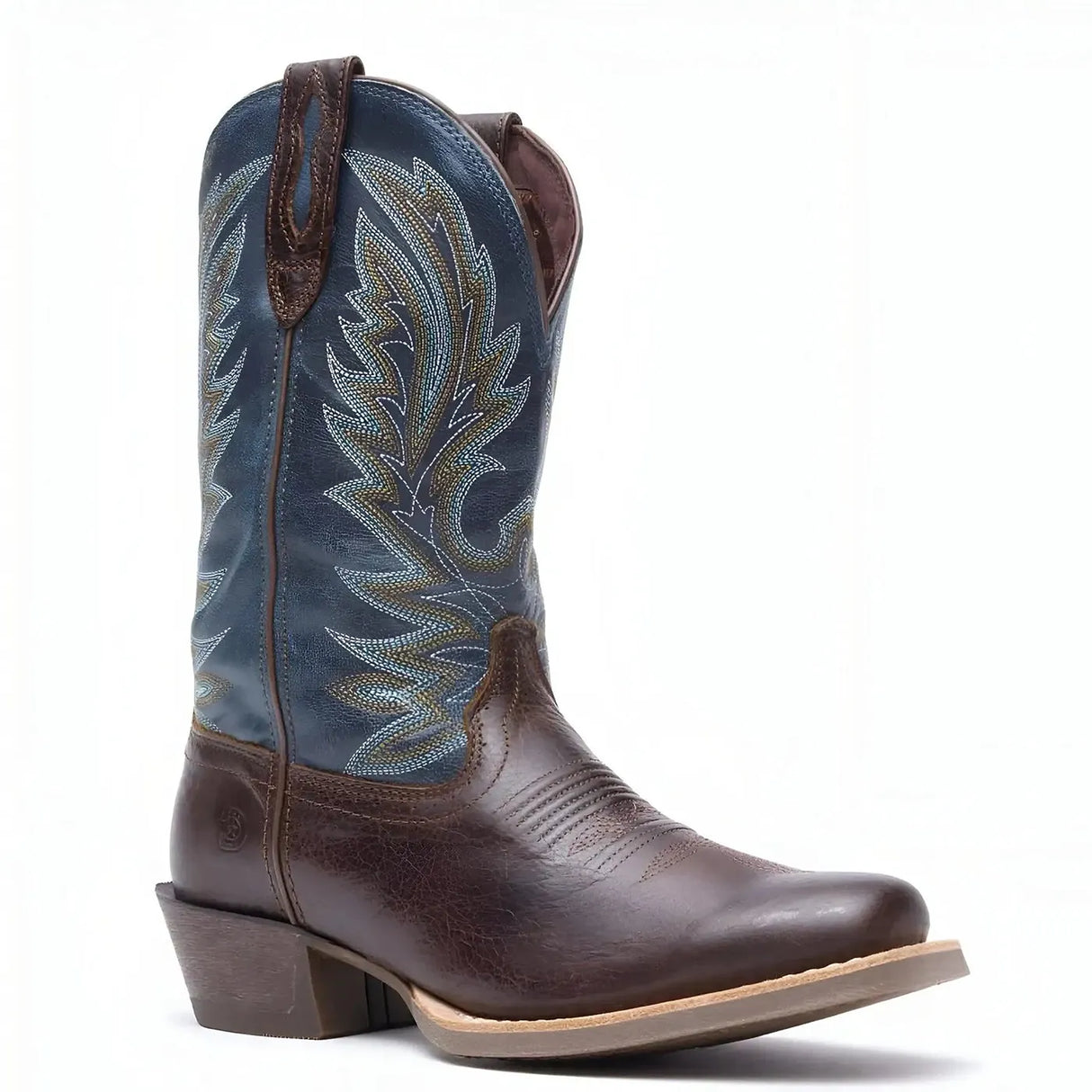Durango Rebel Pro Hickory & Denim Western Boot Heel
